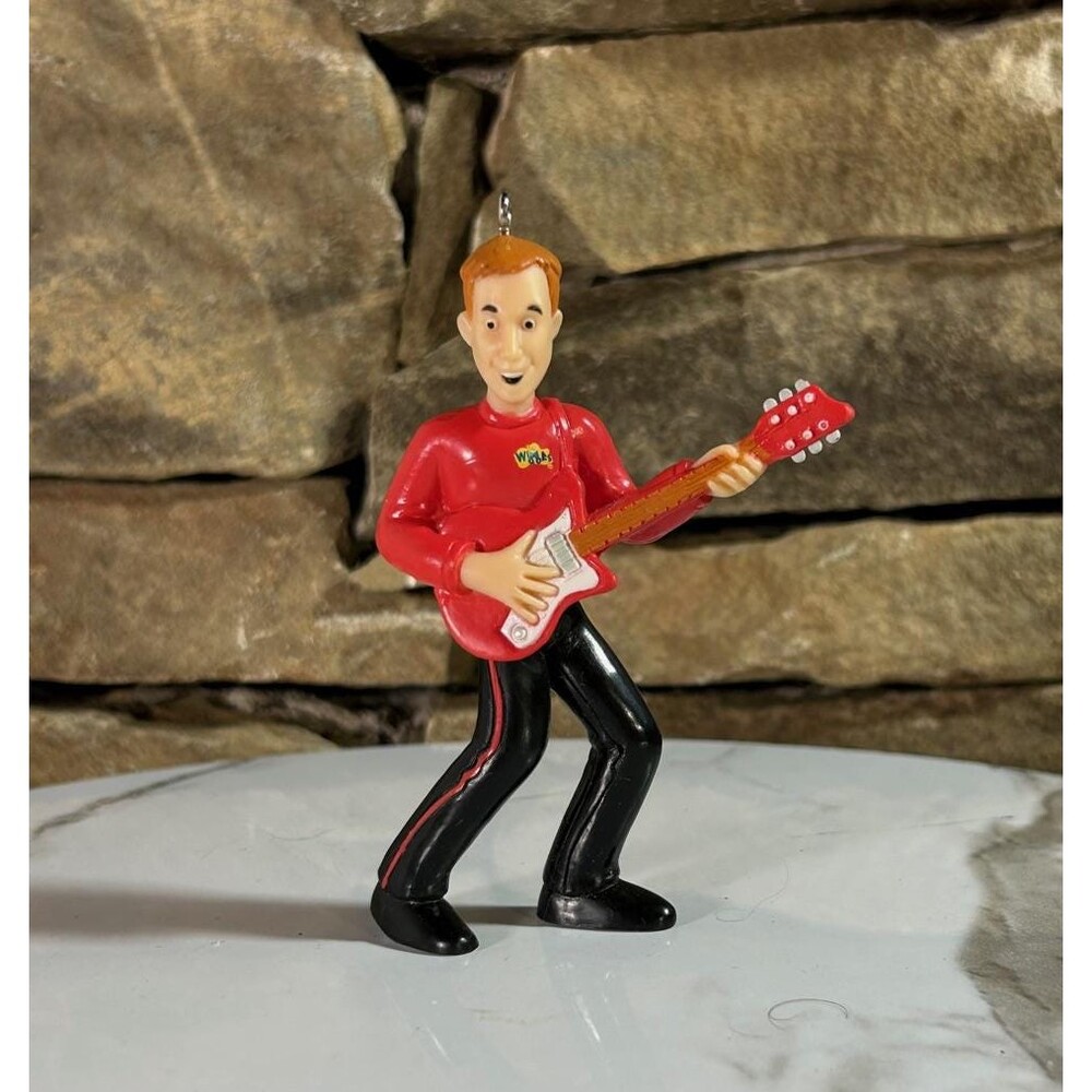 The Wiggles Original Murray Red Shirt Vintage 1994 PVC figure Christmas Ornament